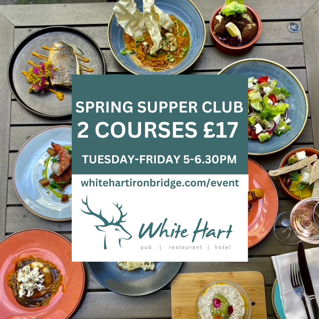 White hart Ironbridge supper club